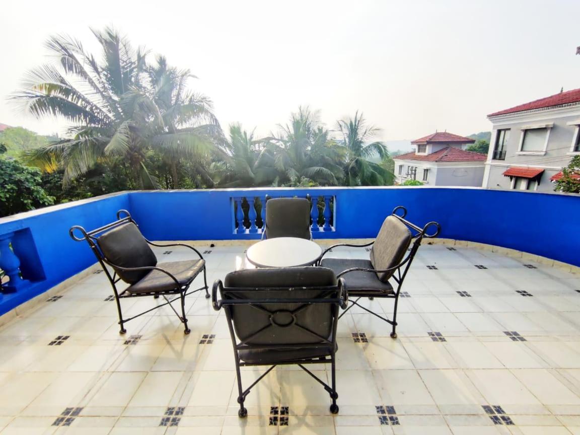 Amazing Hilltop 4 Bhk Villa With Private Pool Near Candolim Eksteriør billede
