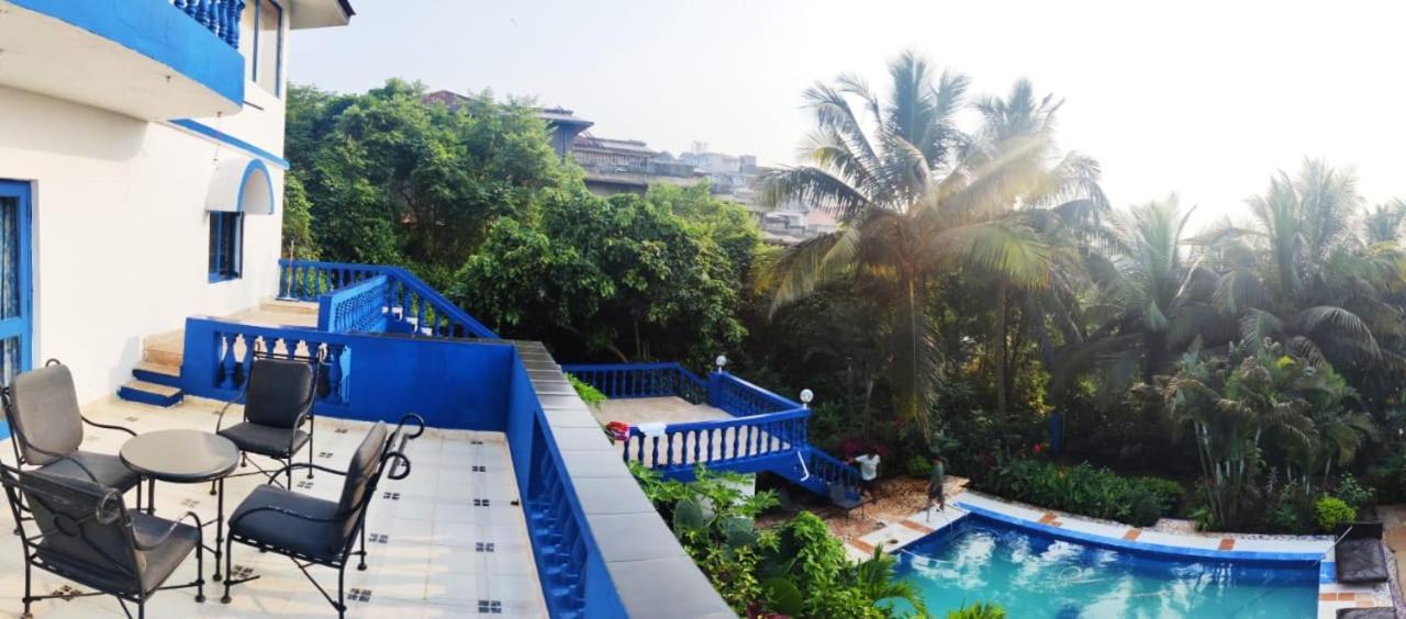 Amazing Hilltop 4 Bhk Villa With Private Pool Near Candolim Eksteriør billede